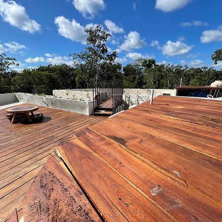 Jungle Rooftop Round Villa -Priv Pool-Bathtub 2A Tulum Exterior foto