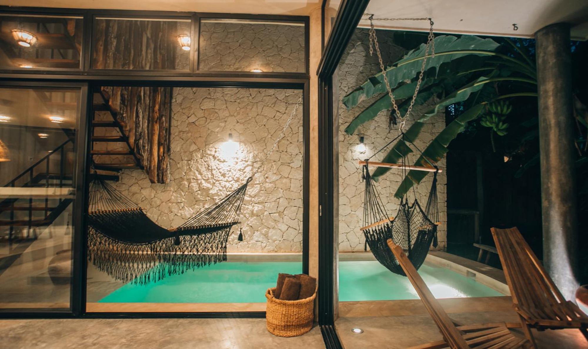 Jungle Rooftop Round Villa -Priv Pool-Bathtub 2A Tulum Exterior foto