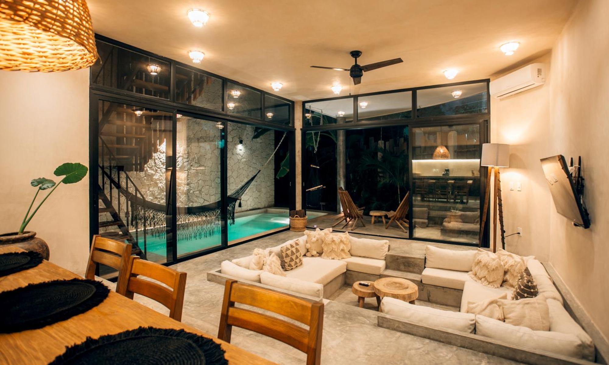 Jungle Rooftop Round Villa -Priv Pool-Bathtub 2A Tulum Exterior foto