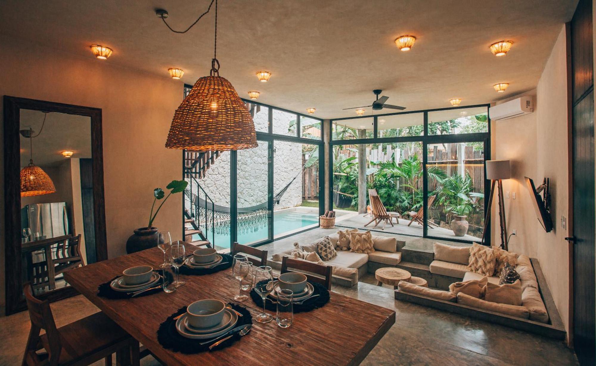 Jungle Rooftop Round Villa -Priv Pool-Bathtub 2A Tulum Exterior foto