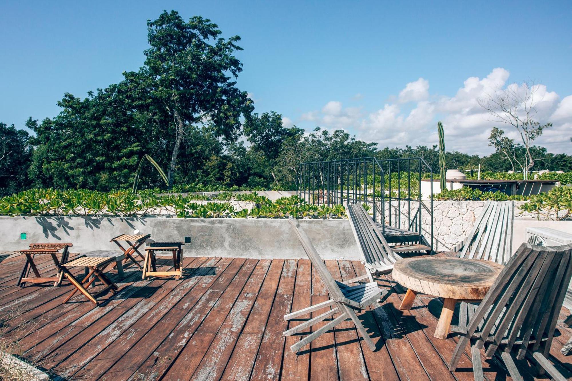 Jungle Rooftop Round Villa -Priv Pool-Bathtub 2A Tulum Exterior foto