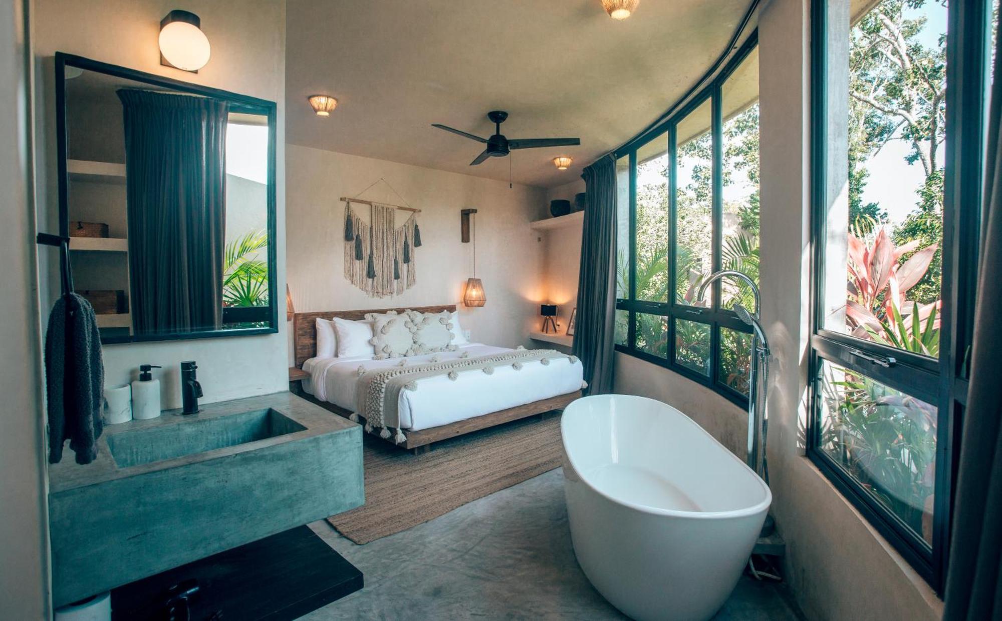 Jungle Rooftop Round Villa -Priv Pool-Bathtub 2A Tulum Exterior foto