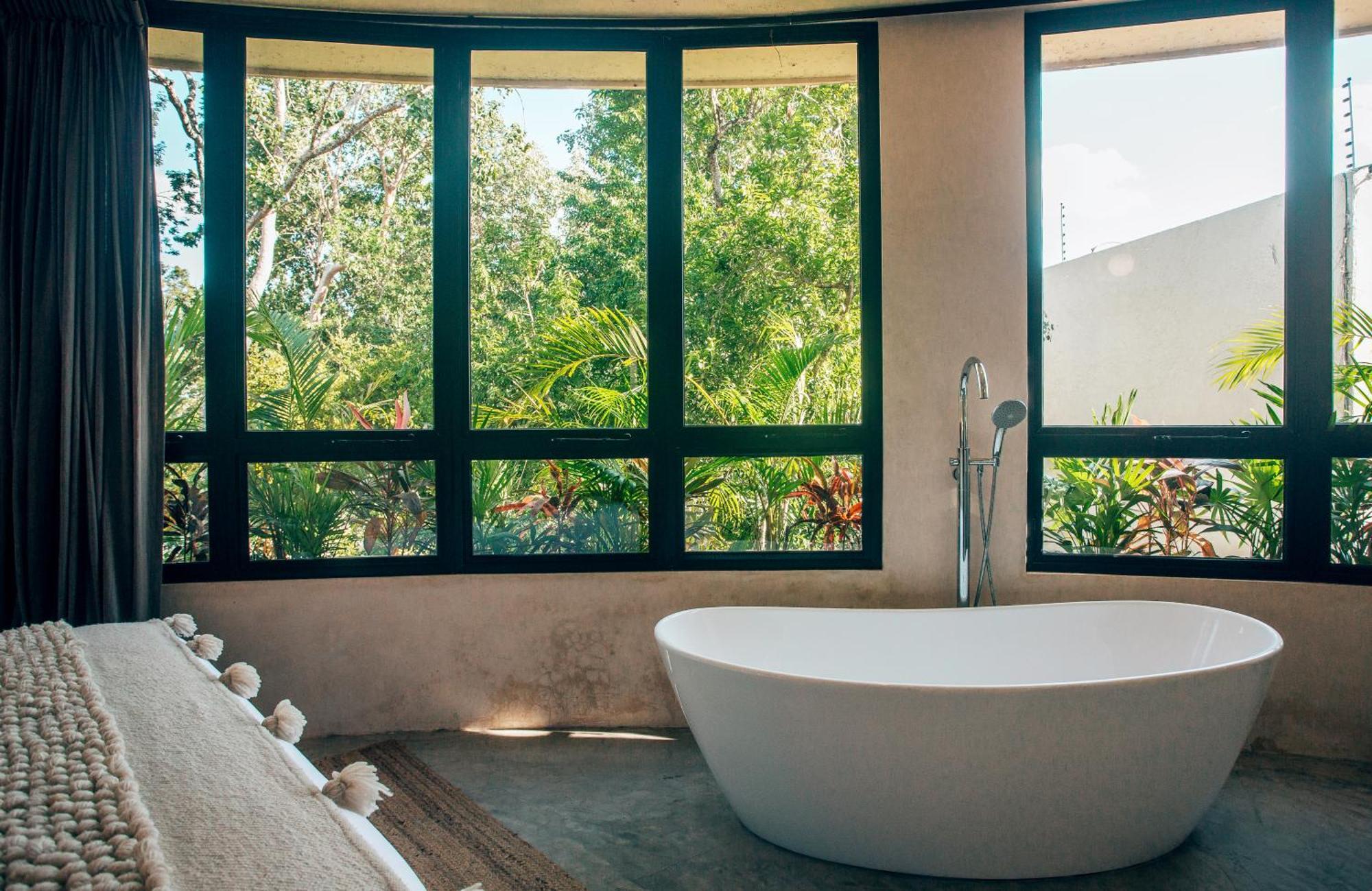 Jungle Rooftop Round Villa -Priv Pool-Bathtub 2A Tulum Exterior foto