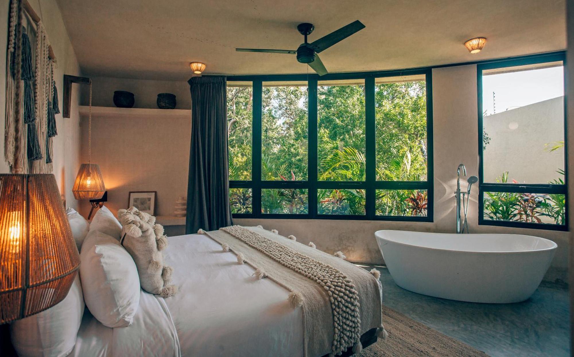 Jungle Rooftop Round Villa -Priv Pool-Bathtub 2A Tulum Exterior foto